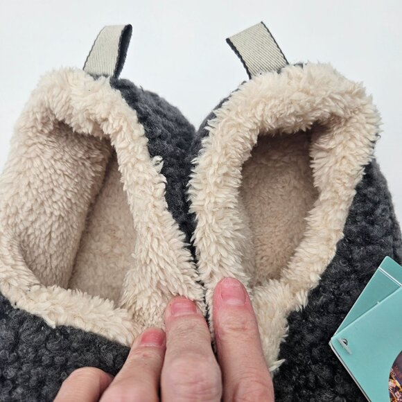Rock Dove Nomad Memory Foam Gray Slippers Womens Sz Medium 8-9 NEW - Picture 7 of 7